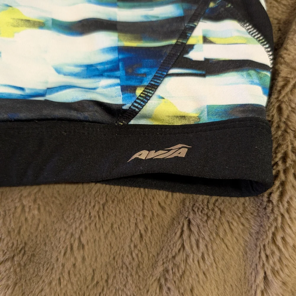 Avia Women's Multi-Color Strappy Crossback Sports Bra - Picture 2 of 4